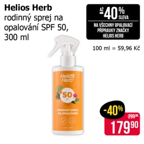 Sleva na produkty Helios Herb