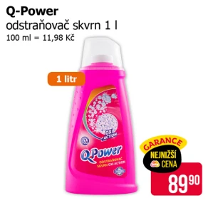 Sleva na produkty Q-Power