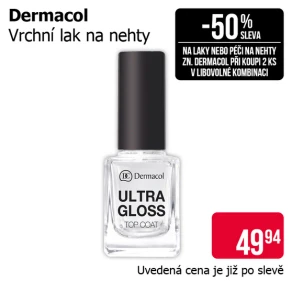 Sleva na produkty Dermacol