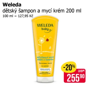 Sleva na produkty Weleda