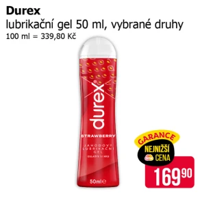 Sleva na produkty Durex