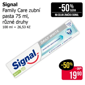 Sleva na produkty Signal