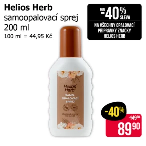 Sleva na produkty Helios Herb