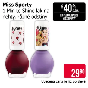 Sleva na produkty miss sporty