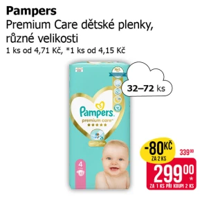 Sleva na produkty Pampers