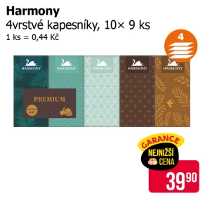 Sleva na produkty Harmony
