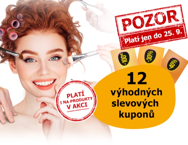 Zářijové kupony na EXTRA slevy