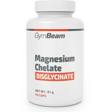 GymBeam Magnézium chelát (bisglycinát) 90 kapslí