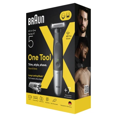 Braun Series X XT5100 zastřihovač vousů a holicí strojek pro úpravu těla
