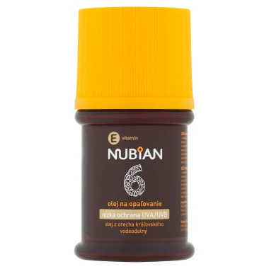 Nubian Olej na opalování SPF 6 60 ml