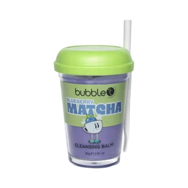 Bubble T čistící balzám borůvka-matcha 80 g