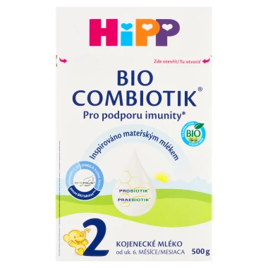 HiPP Pokračovací mléčná kojenecká výživa 2 BIO Combiotik 500 g