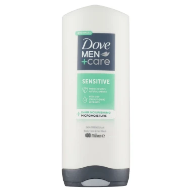 Dove Men+Care Sensitive sprchový gel 400 ml