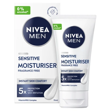 Nivea Men Sensitive hydratační pleťový krém 75 ml