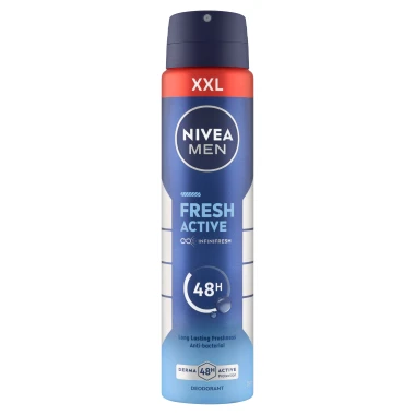 Nivea Men Fresh Active Sprej deodorant 250 ml