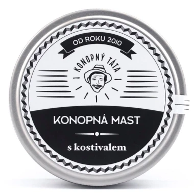 Konopný Táta Konopná mast s kostivalem 200 ml