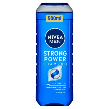 Nivea Men Strong Power Šampon pro muže 500 ml