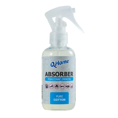Q-Home Absorber pohlcovač zápachu Pure Cotton 150 ml