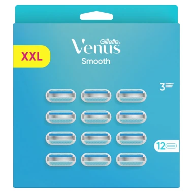 Gillette Venus Dámské holicí hlavice Smooth 12 ks