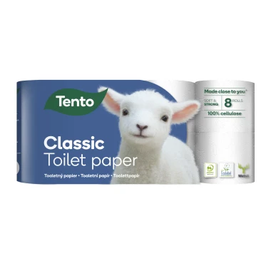 Tento Classic Toaletní papír 3vrstvý 8 rolí
