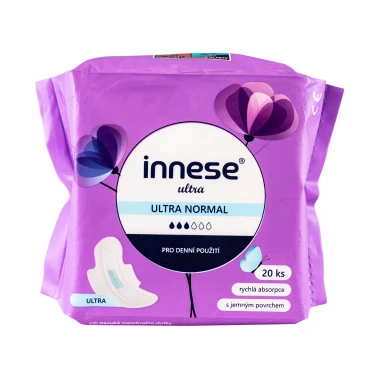 innese ULTRA NORMAL Hygienické vložky s křidélky 20 ks