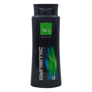 Sirios Herb Sprchový gel pro muže Dynamic 500ml