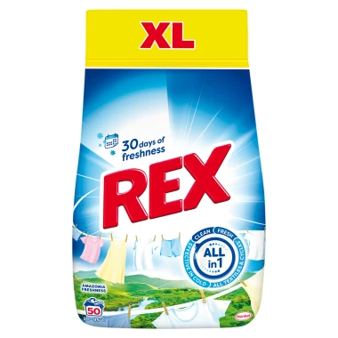 REX Amazonia Freshness Prací prášek 50 PD