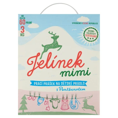 Jelínek Mimi Prací prášek na dětské prádlo s panthenolem 60 PD