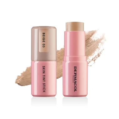 Dermacol Skin Tint Stick Hydratační make-up v čyčince č. 3 BEIGE 15 g