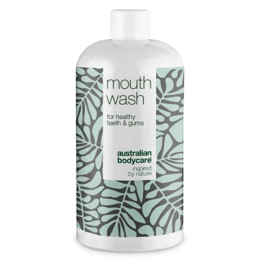 Australian Bodycare Ústní voda proti zápachu z úst a pro péči při zánětu dásní, plísních a paradentóze 500 ml