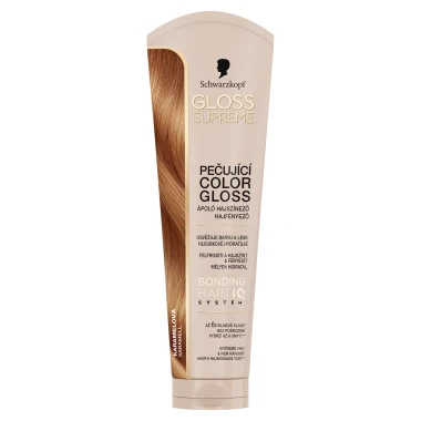 Schwarzkopf Gloss Supreme pečující color gloss karamelová 145 ml