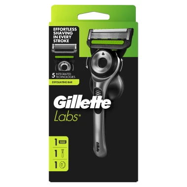 GilletteLabs Pánský holicí strojek s exfoliačním páskem 