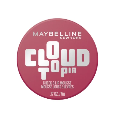 Maybelline New York Pěna na tváře a rty Cloudtopia Cheek & Lip Mousse Blush 02 Ethereal Rouge