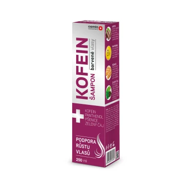 Cemio KOFEIN šampon na barvené vlasy 250 ml