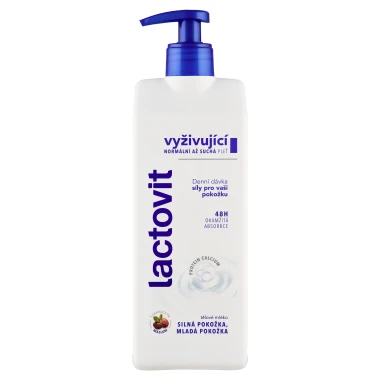 Lactovit Vyživující tělové mléko 400 ml