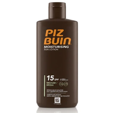 PIZ BUIN Moisturising Sun Lotion ochranné tělové mléko SPF15 200 ml