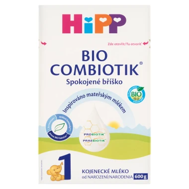 HiPP BIO Combiotic kojenecké mléko 0m+ 600 g
