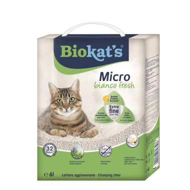 Biokat's Micro Bianco podestýlka Fresh 6 l 