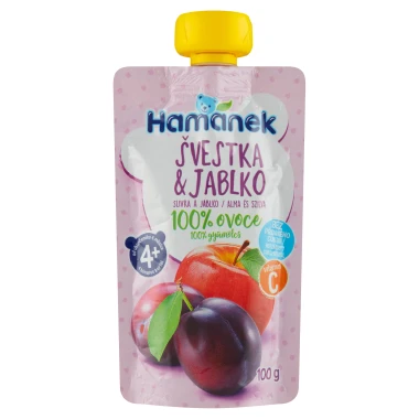 Hamánek Švestka & jablko 100g