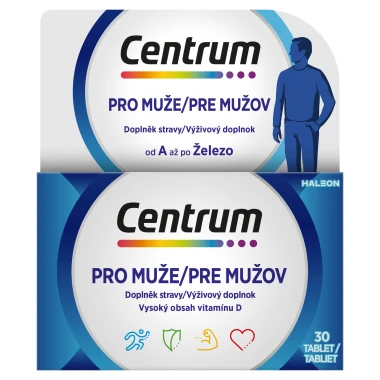 Centrum pro muže od A až po Železo, doplněk stravy, 30 tablet