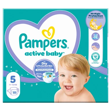 Pampers Active Baby, vel- 5, 111 ks