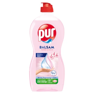 Pur Balsam Hands & Nails Přípravek na ruční mytí nádobí 450 ml