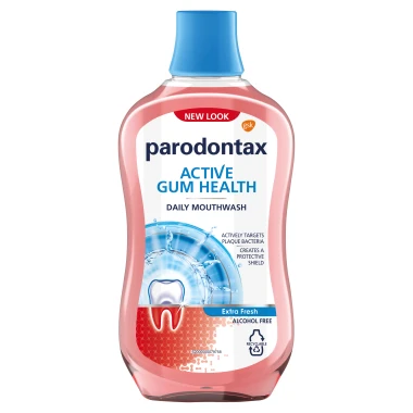 Parodontax Advanced Active Gum Health Extra Fresh ústní voda 500 ml