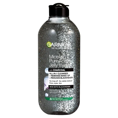Garnier Pure Active Gelová Micelálrní voda s aktivním uhlím 400 ml