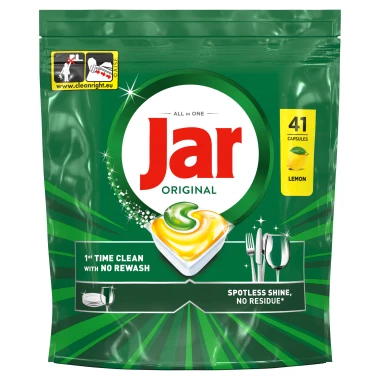 Jar Original Kapsle na mytí nádobí Lemon 41 ks