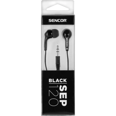 Sencor Sluchátka SEP 120 black
