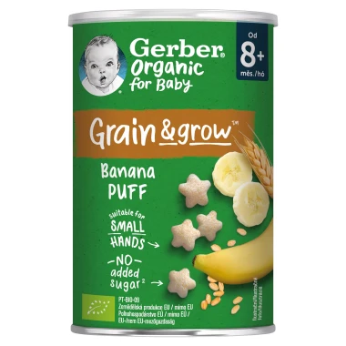 GERBER Organic BIO křupky banánové 35 g
