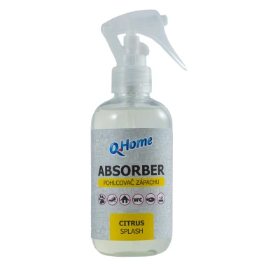 Q-Home Absorber pohlcovač zápachu  Citrus Splash 200 ml