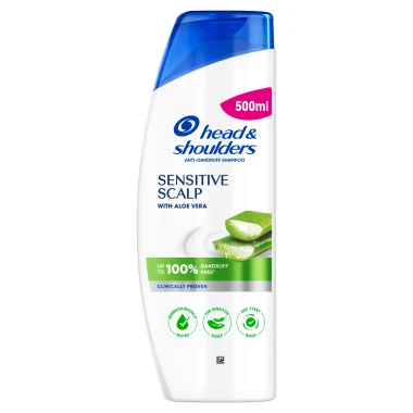 Head & Shoulders Sensitive Scalp Šampon proti lupům s aloe vera 500 ml