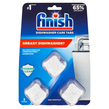 Finish Kapsle na čištění myčky 3 x 17 g